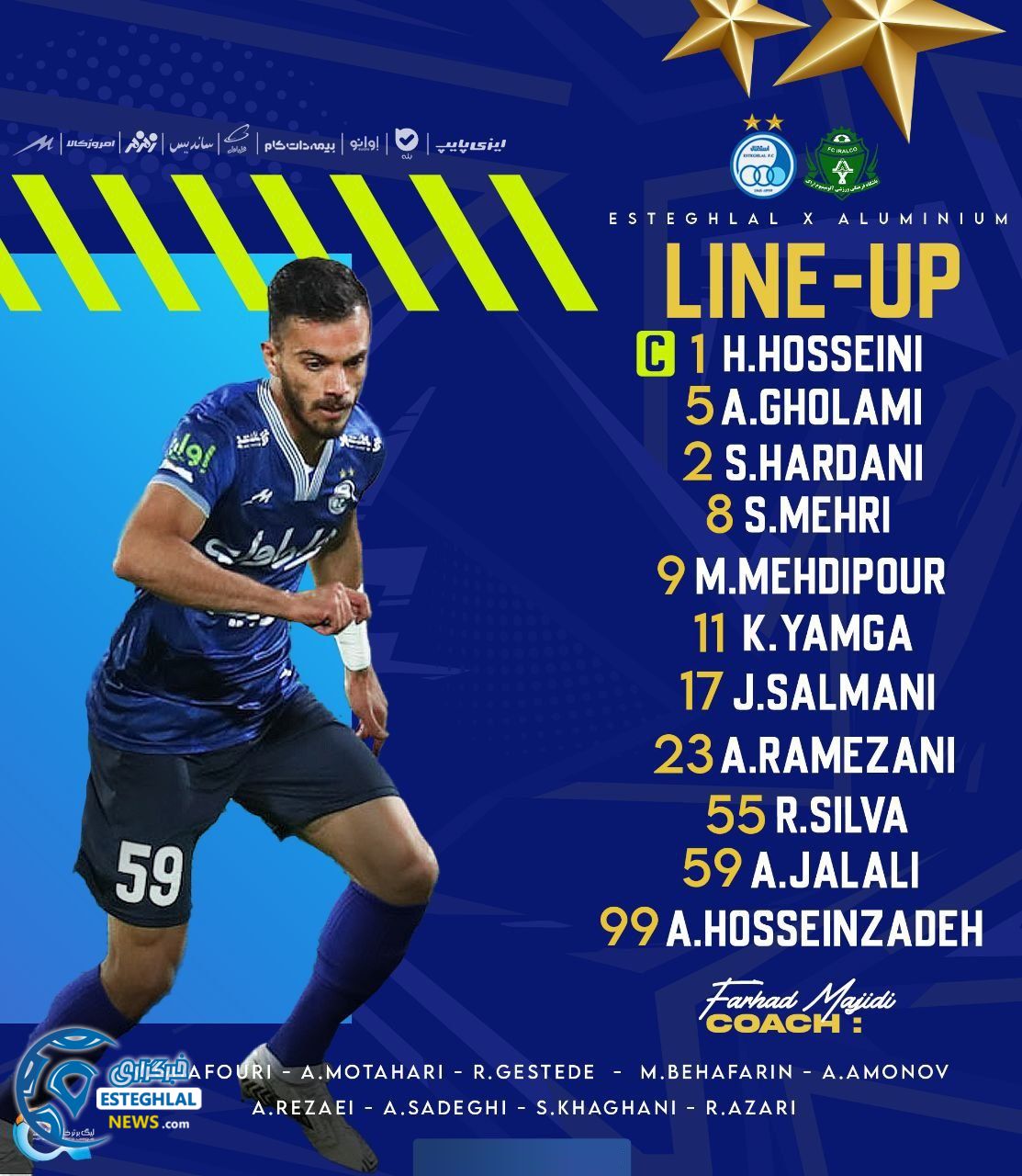 ترکیب استقلال مقابل آلومینیوم اراک