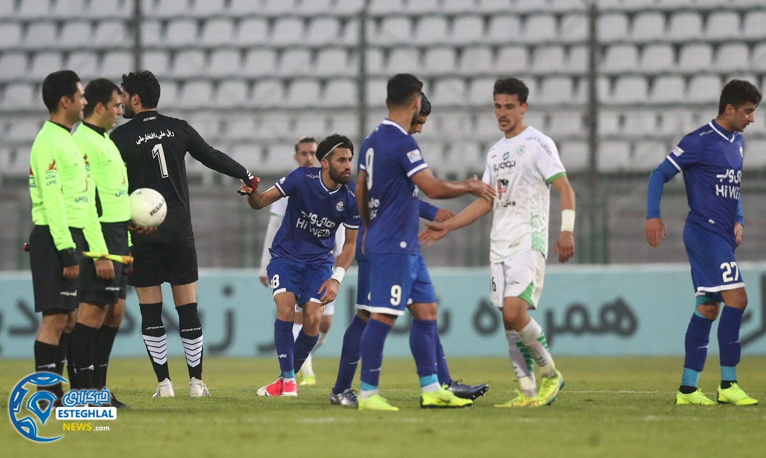  ذوب آهن 0-0 استقلال