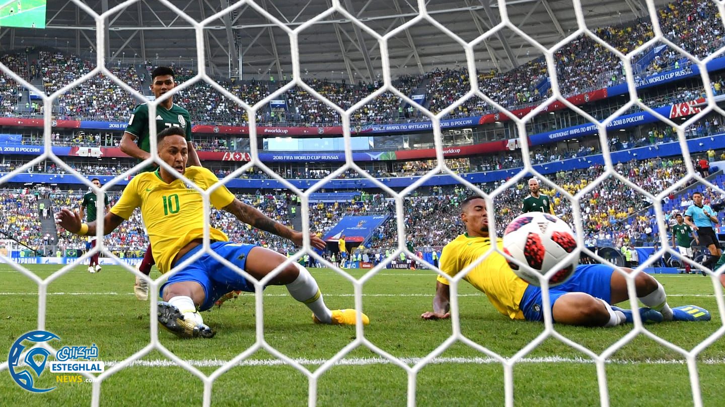 دیدار برزیل و مکزیک 