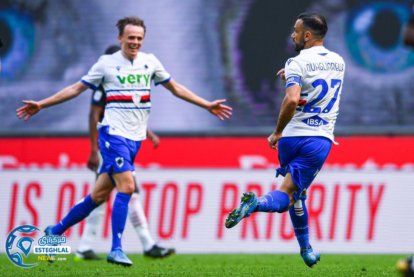 آث میلان 1-1 سامپدوریا