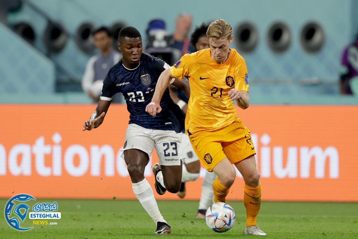 هلند 1-1 اکوادور&nbsp;