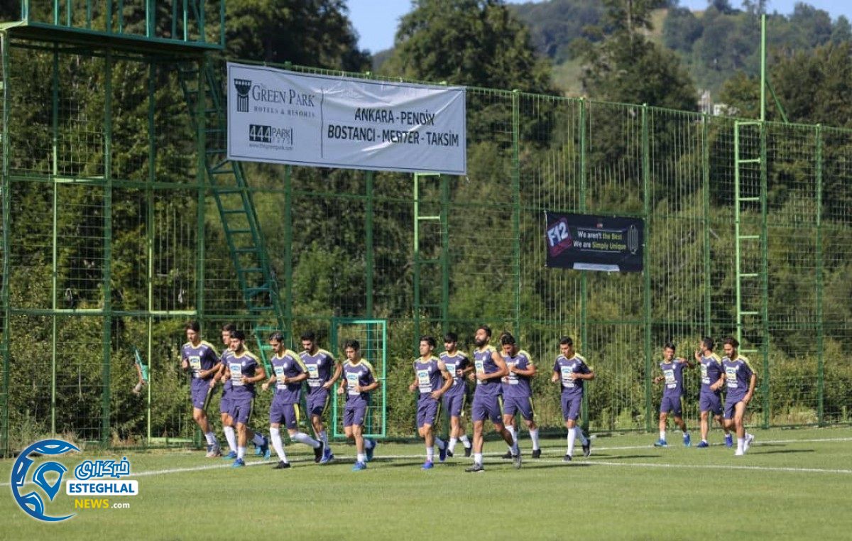 تمرین استقلال شنبه 30 تیر 1397