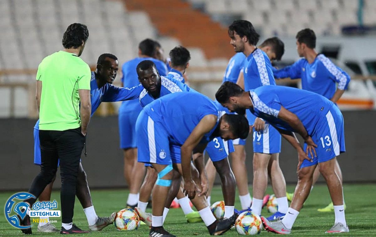 تمرین استقلال 15 اردیبهشت 98