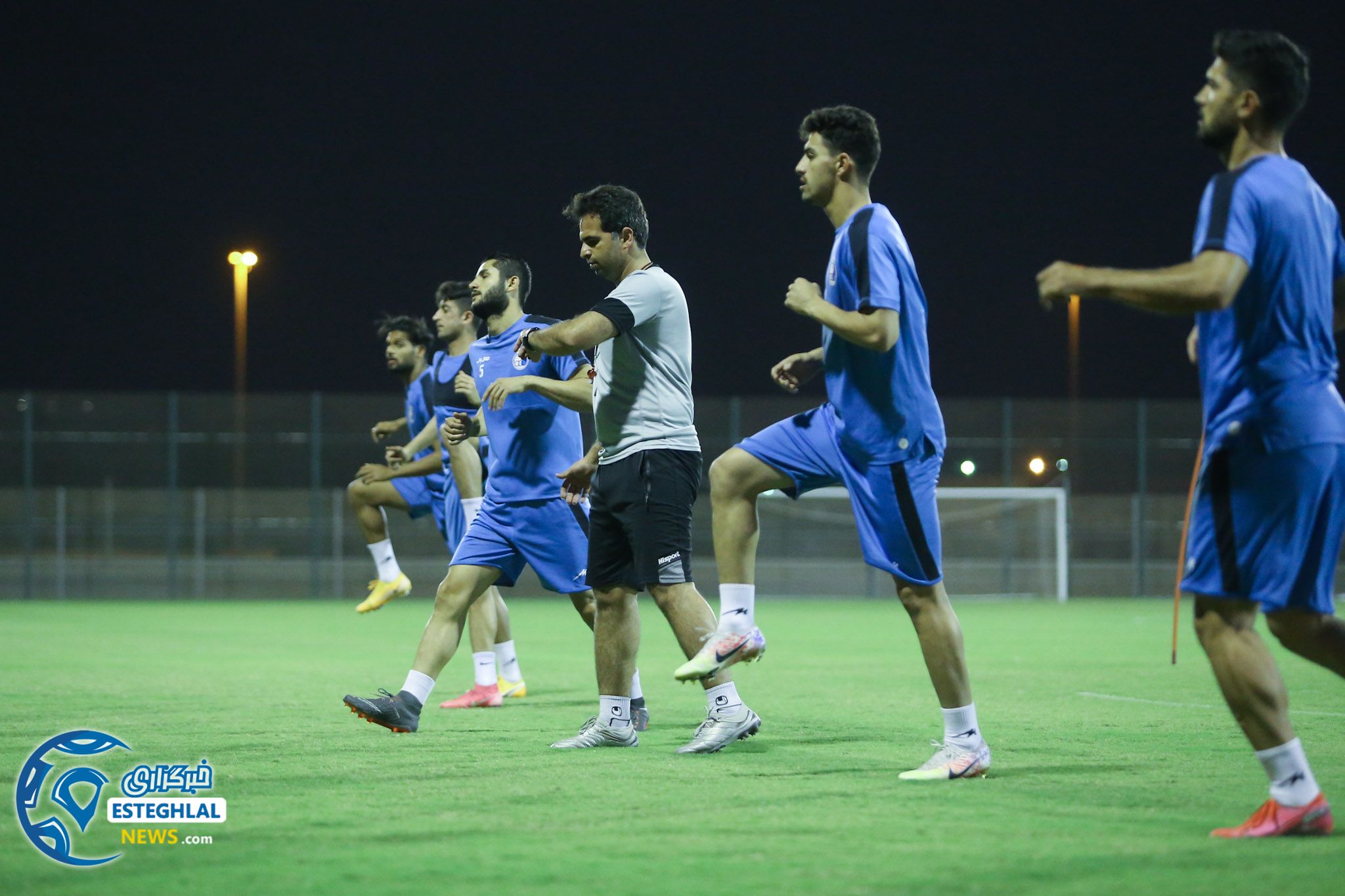 تمرین استقلال در جده