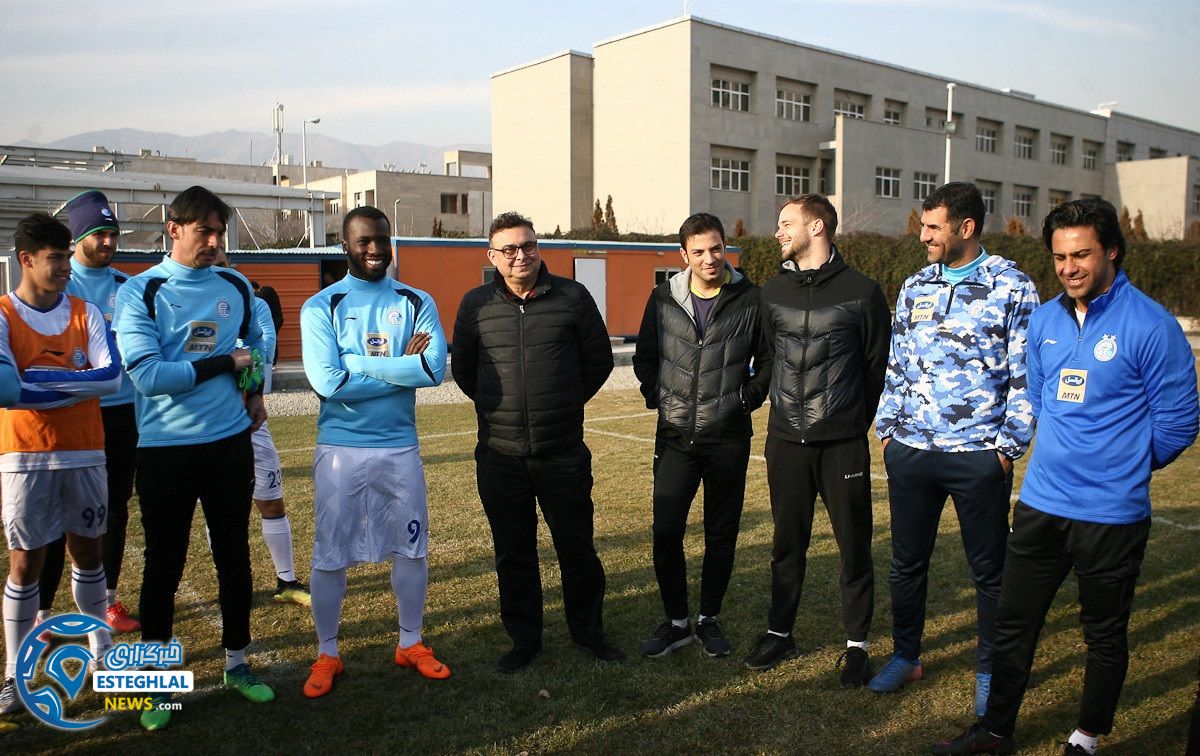 تمرین استقلال 10 بهمن ماه 97