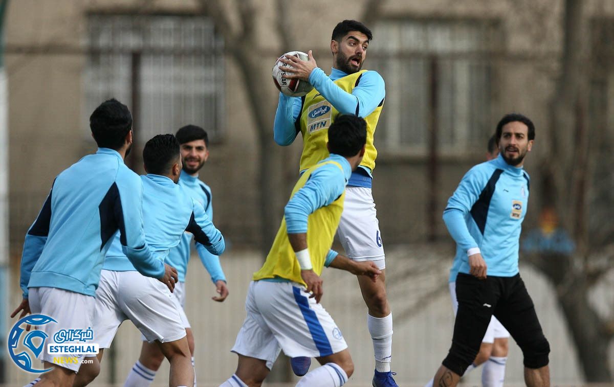 تمرین استقلال 16 اسفند ماه 97