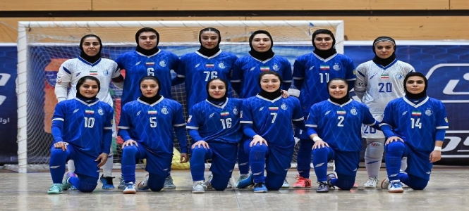 فوتسال بانوان 1404/ طوفان آبی در اصفهان؛ استقلال با شش گل پالایش نفت را درهم کوبید 