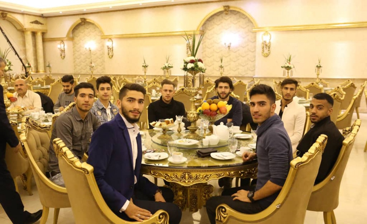 جشن قهرمانی تیم امید استقلال