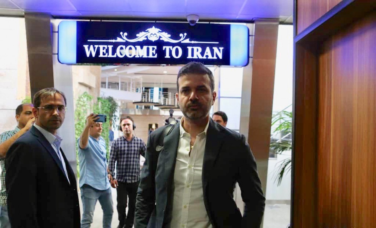  ورود آندره‌آ استراماچونی به ایران