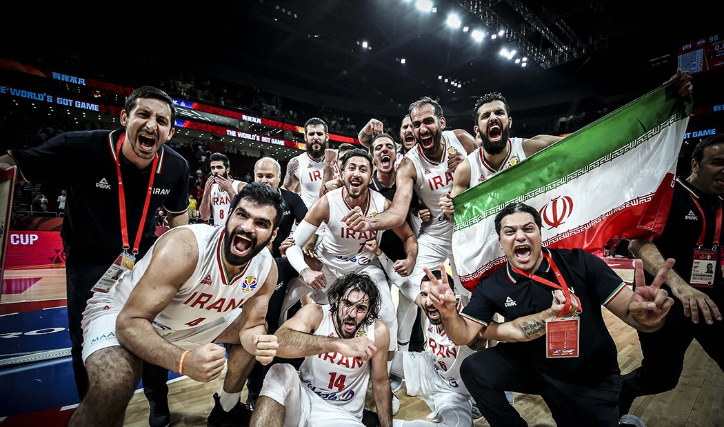 دیدار تیم ملی بسکتبال ایران و فیلیپین