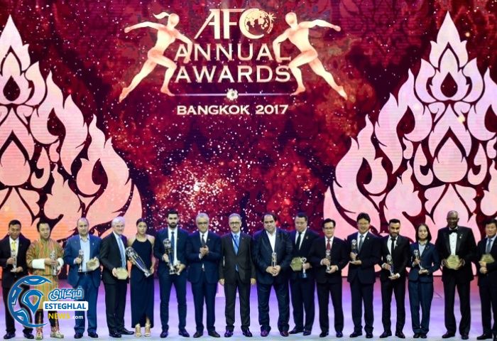 برندگان سال 2017 آسیا
