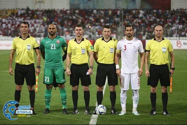 دیدار تیم ملی فوتبال بحرین و ایران