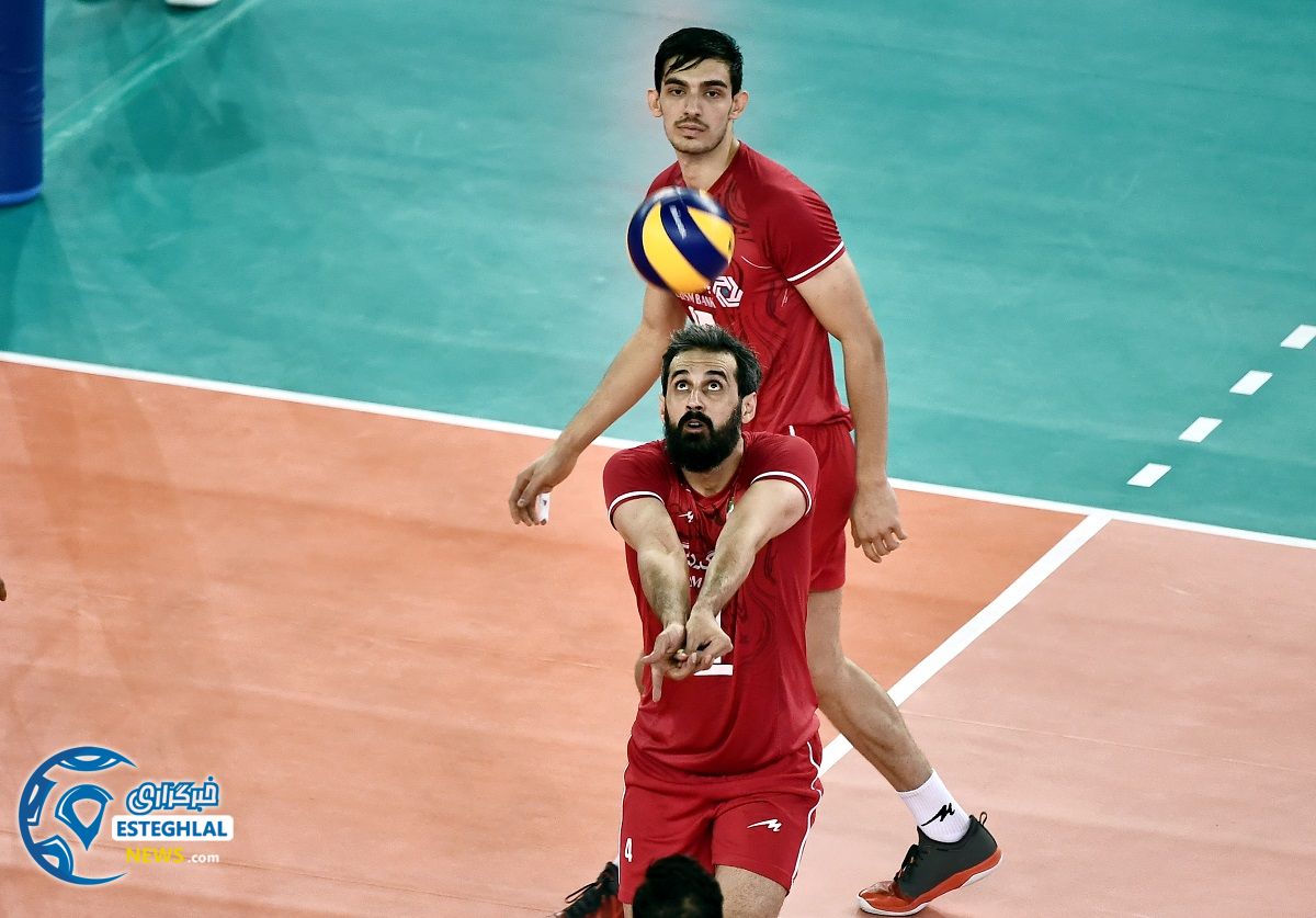 ذیذار تیم ملی والیبال چین و ایران