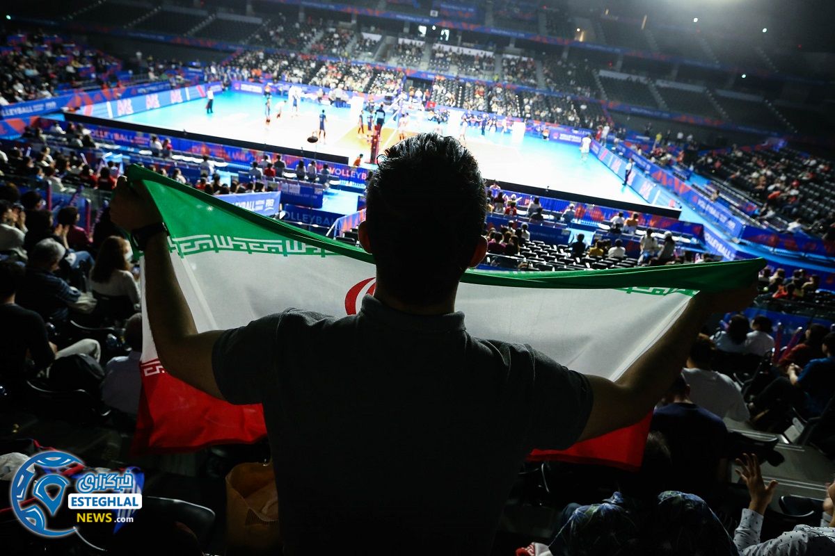دیدار تیم ملی والیبال آرژانتین و ایران 