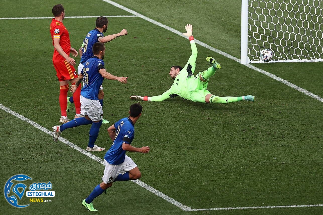 ایتالیا 1-0 ولز