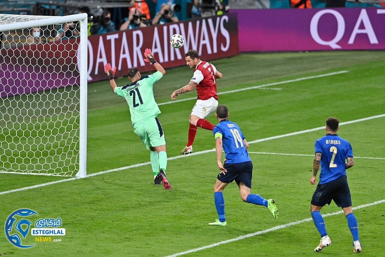 ایتالیا 2-1 اتریش